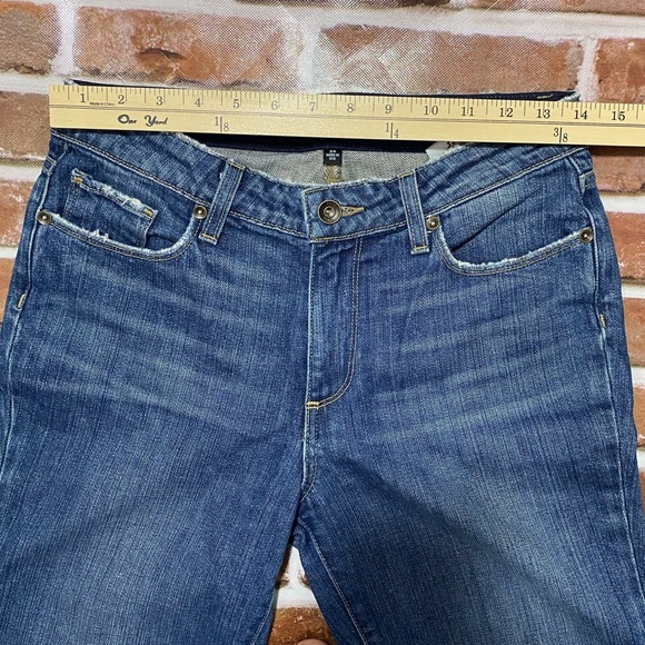 Paige Julia Mid  Rise Straight Jeans - Picture 3 of 7